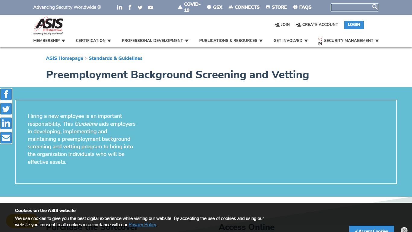 Preemployment Background Screening and Vetting